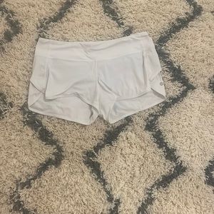 White lululemon Speed ups